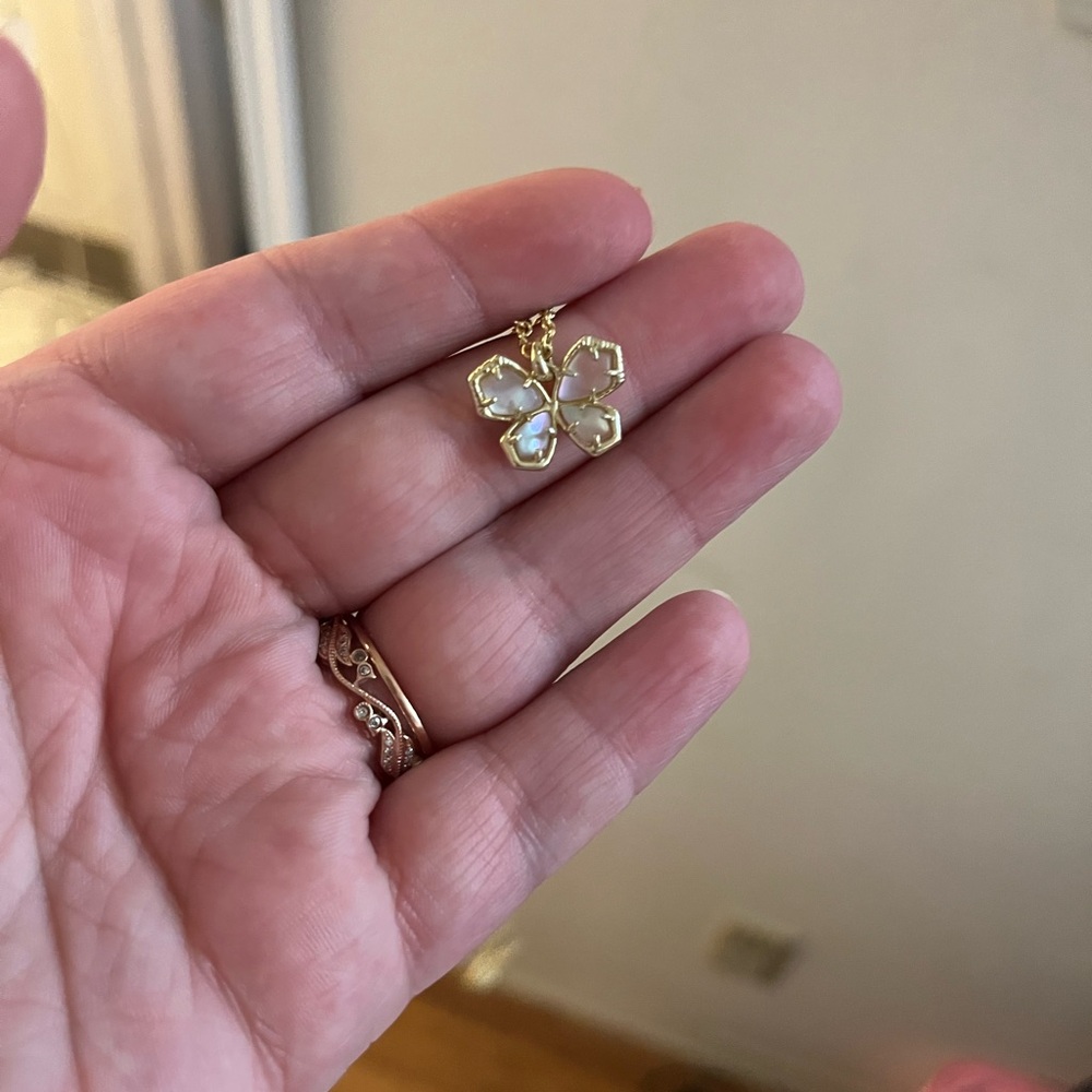 Kendra Scott Gold Butterfly Pendant Necklace